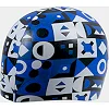 Шапка для плавания Arena PRINT JR синий, белый, черный (для детей) One Size