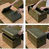 Ящик складной NILS CAMP NCB4003 42 л, зеленый