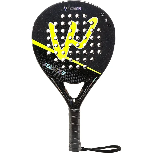 Ракетка для падел-тенниса Padel CAMEWIN MASTER BT-6062 (Черный-желтый)