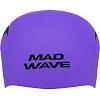 Двухсторонняя шапочка для плавания силиконовая для взрослых MADWAVE Cuties reversible M055432 (Фиолетовый-салатовый)