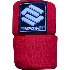 Бинты боксерские FirePower FPHW6 Cotton 4,5м Красные