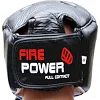 Боксерский шлем FirePower FPHG2 Черный