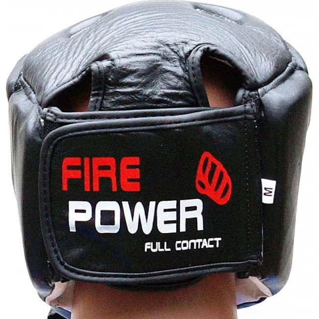 Боксерский шлем FirePower FPHG2 Черный