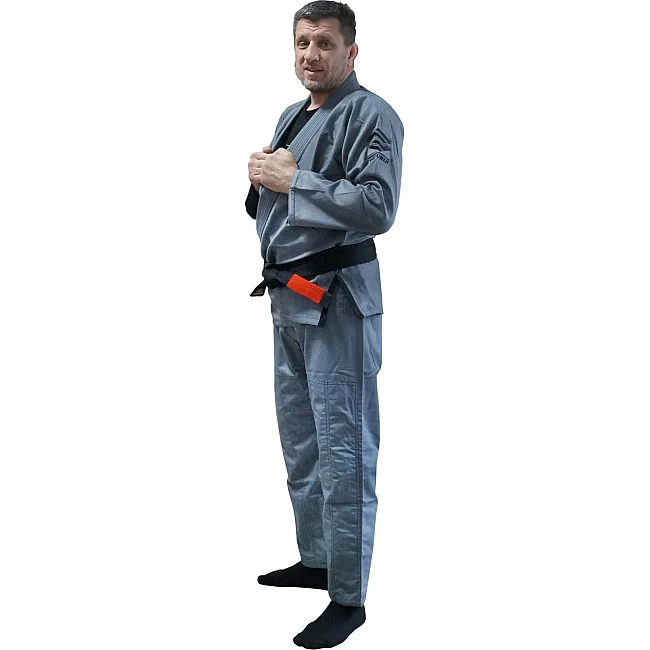 Кимоно для Бразильского Джиу-Джитсу FirePower Ultralight Travel PearWeave Серое