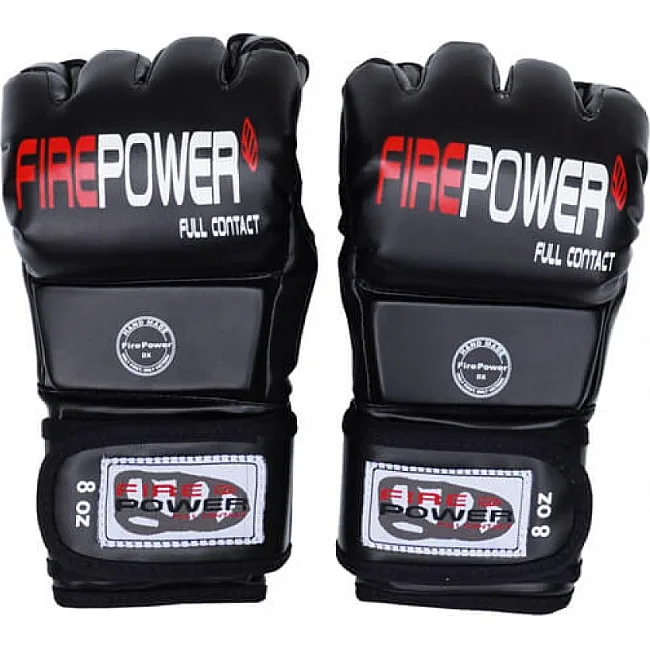 Перчатки MMA FirePower FPMGA2 Черные