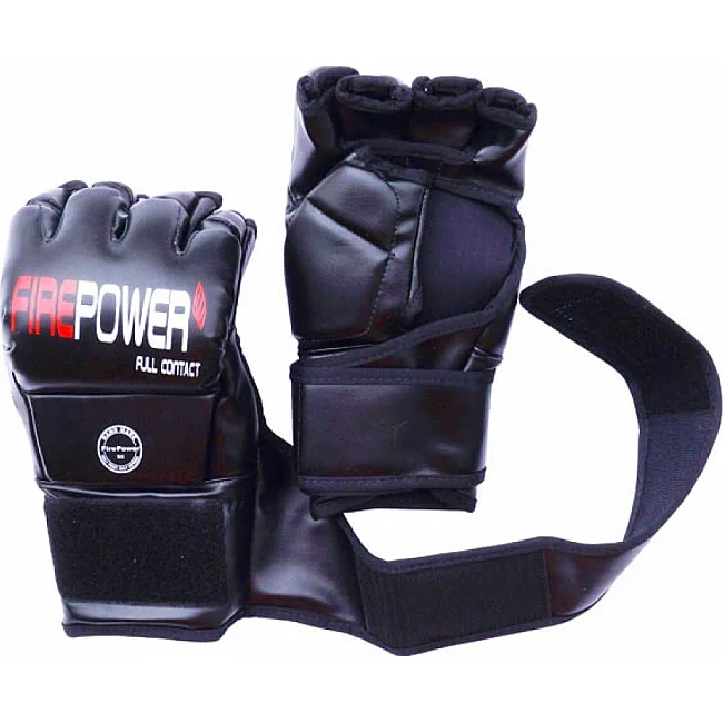 Перчатки MMA FirePower FPMGA2 Черные