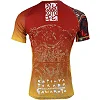 Рашгард з коротким рукавом Gawakoto Monkey King Orange Принт