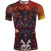 Рашгард с коротким рукавом Gawakoto Monkey King Orange Принт