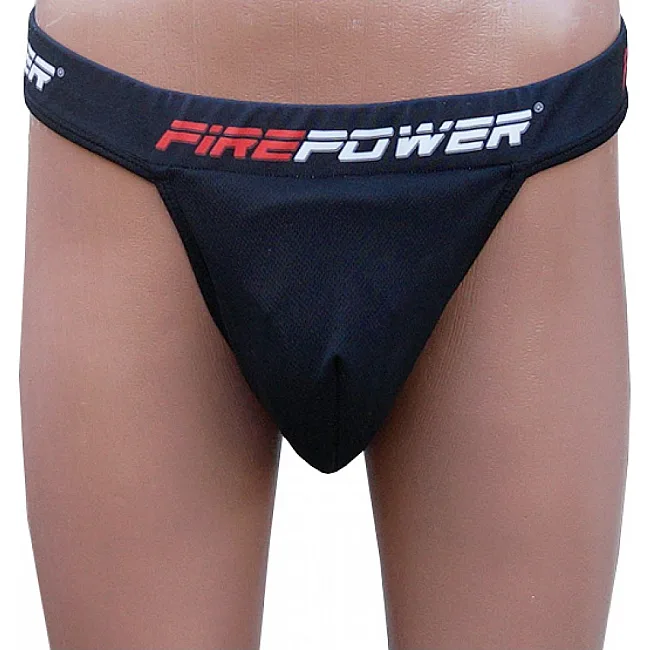 Защита паха (Ракушка) FirePower Full protection с синей ракушкой
