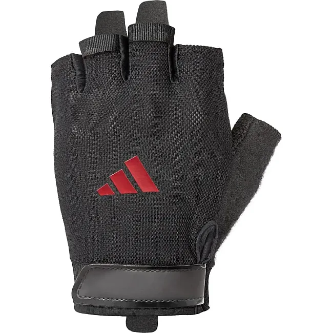 Перчатки для тренинга Adidas Essential Training Gloves черный, красный XL