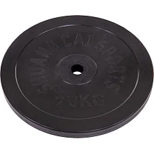 Блины диски обрезиненные SHUANG CAI SPORTS TA-2188-20S 30мм 20кг