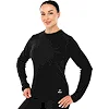 Лонгслив компрессионный спортивный женский JOMA EXPLORER 901499-100 (Черный)