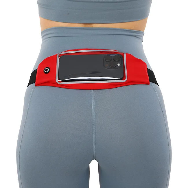 Сумка на пояс спортивная для бега с сенсорным экраном RUNNING WAISTPACK SP-SPORT
 GA-506 (Голубой)