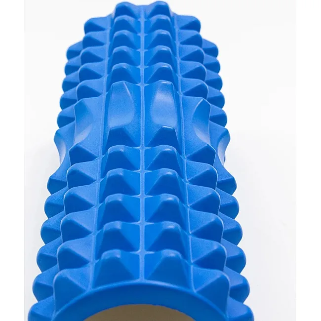 Массажный ролик (роллер) PowerPlay 4405 EVA Massage Roller Синий (33x12см.)