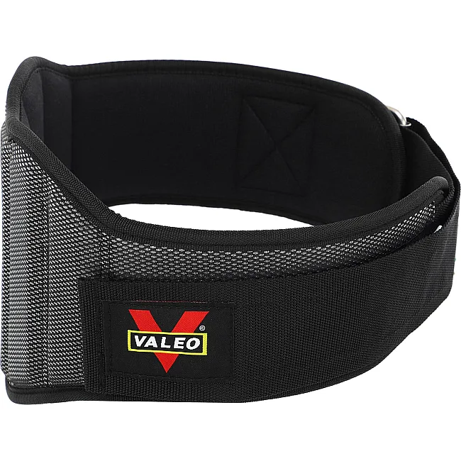 Пояс атлетический текстильный VALEO TA-80149 спинка-19см