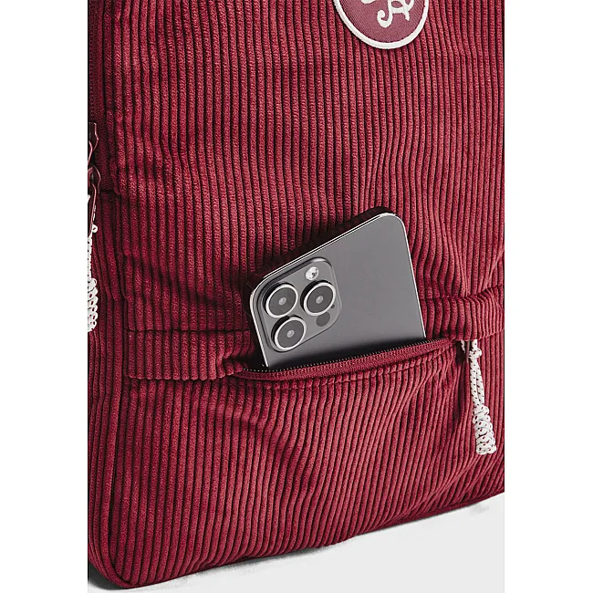Рюкзак UNDER ARMOUR Loudon Corduroy SM BP 10L бордовый Жен 25x35,5x10 см