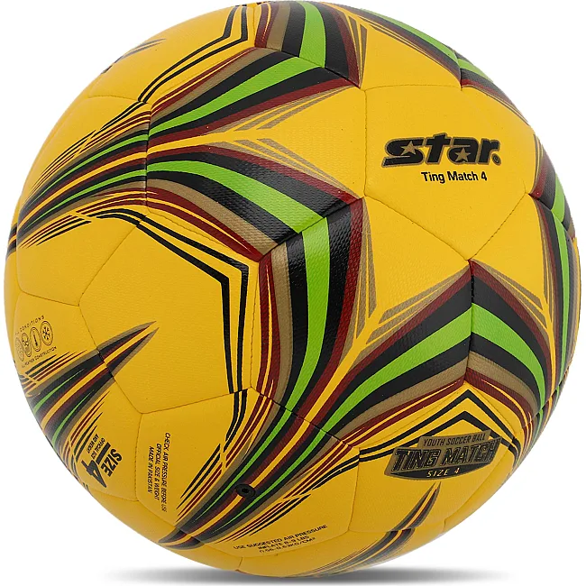 Футбольный мяч SELECT
AR TING MATCH 4 HYBRID SB3154C-05 №4 PU (Желтый-салатовый)