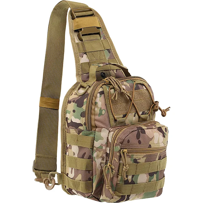 Сумка-слинг тактическая SP-SPORT ZK-5506 29х20х11см 6л (Камуфляж Multicam)
