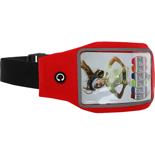 Сумка на пояс спортивная для бега с сенсорным экраном RUNNING WAISTPACK SP-SPORT
 GA-506 (Голубой)