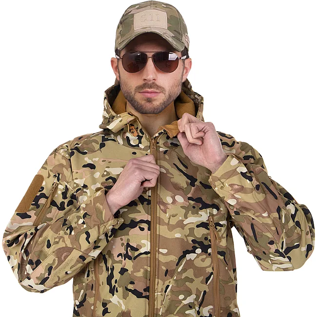Тактическая куртка SP-SPORT TY-0369 (Камуфляж Multicam)