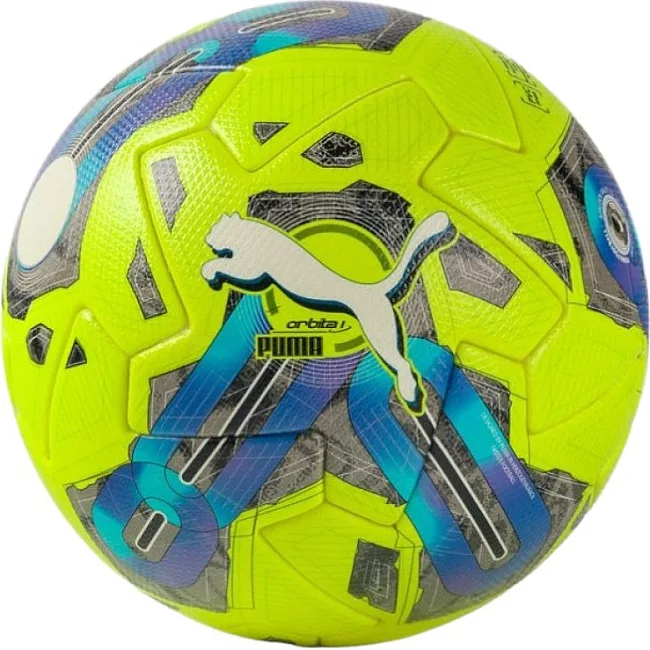 Мяч футбольный PUMA Orbita 1 TB (FIFA Quality Pro) Lemon Tonic-multi colour 5