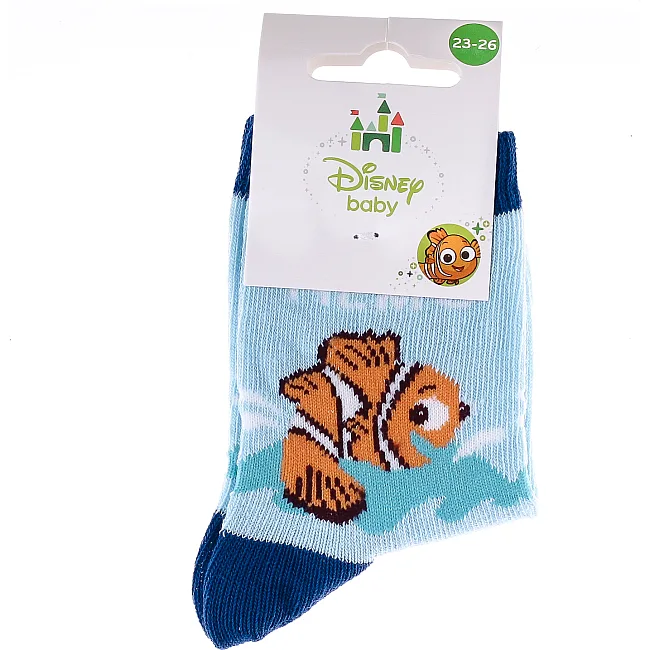 Носки NEMO-BEBE GARCON NEMO + ECRITURE-синий детские, арт.43847651-7