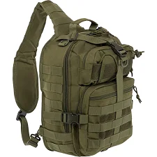 Рюкзак тактический с одной лямкой MILITARY RANGERS ZK-9115 35х25х15см 13л (Оливковый)