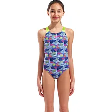 Купальник закрытый для девочек Arena CANDIES SWIMSUIT SWIM PRO BACK мультиколор