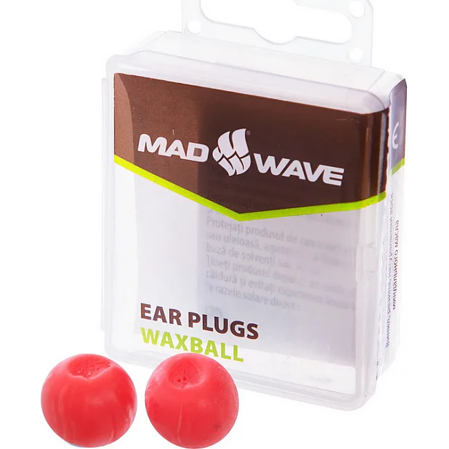 Беруши для плавания силиконовые Ear Plug MADWAVE M07170 см1 (Зеленый)