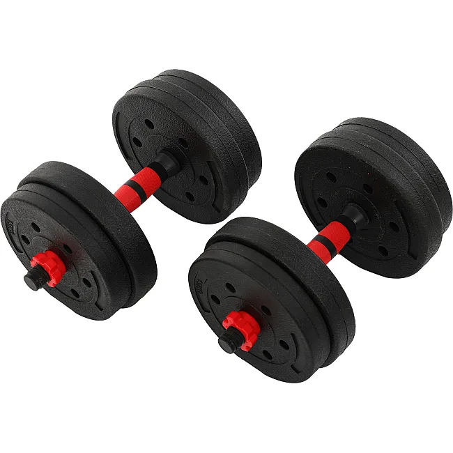 Гантели трансформер превращаются в штангу 3в1 SP-SPORT
 TA-9455-15 15кг