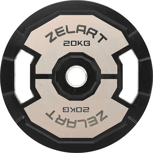 Млинці диски гумові 2 Handle металева втулка ZELART
 TA-4792-20 51мм 20кг