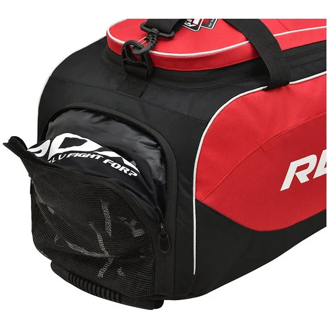 Спортивна сумка RDX R1 Duffel Bag with Backpack Straps Black/Red