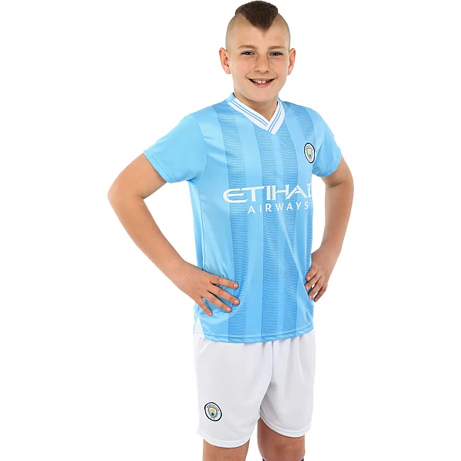 Футбольная форма детская с символикой клуба
 MANCHESTER CITY домашняя 2024 SP-SPORT
 CO-6317 20-28