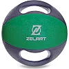 Медбол мяч медицинский двуручный с хватами ZELART
 FI-2619-9 9кг