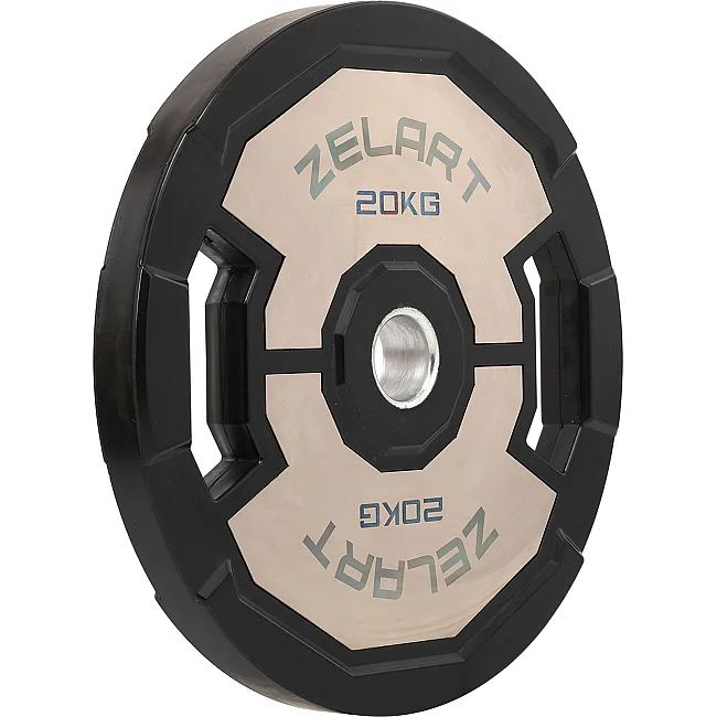 Млинці диски гумові 2 Handle металева втулка ZELART
 TA-4792-20 51мм 20кг