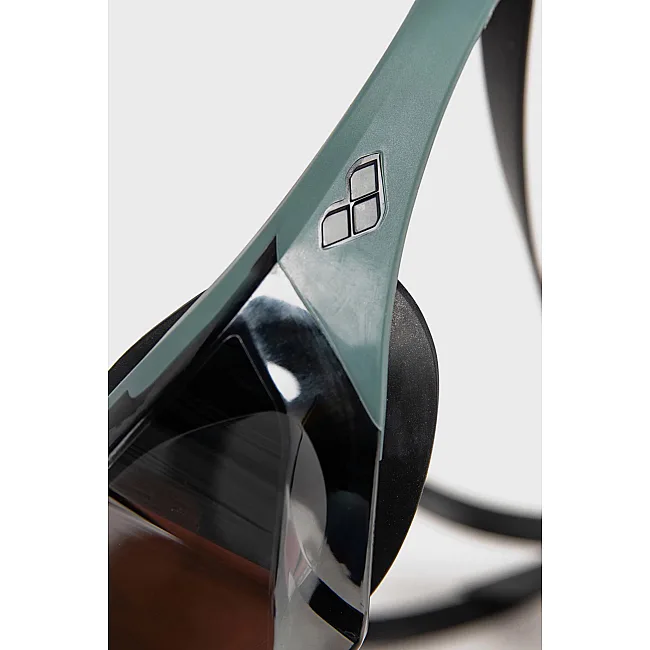 Очки для плавания Arena COBRA EDGE SWIPE MIRROR черный, хаки