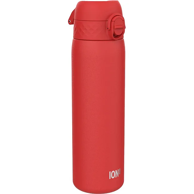 Бутылка для воды металлическая вакуумная ION8 500 мл. Vacuum Insulated, Red