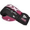 Боксерські рукавиці RDX REX F4 PINK/BLACK (капа в комплекті)