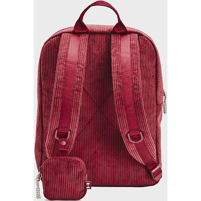 Рюкзак UNDER ARMOUR Loudon Corduroy SM BP 10L бордовый Жен 25x35,5x10 см