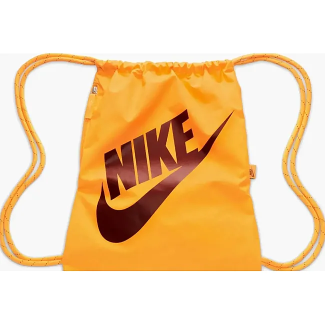 Рюкзак-мішок Nike NK HERITAGE DRAWSTRING 13L помаранчевий 33 х 43 см