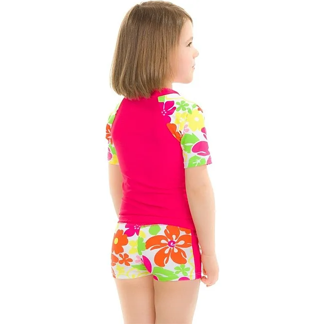 Плавки-шорты для девочек Aqua Speed ​​FLOWER SHORTS 2114 детские