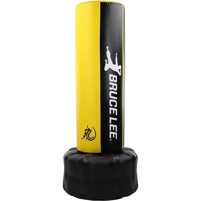 Мешок боксерский напольный CENTURY BRUCE LEE XXL WAVEMASTER черно/желтый (B1GB055K)