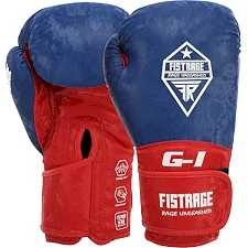 Перчатки для бокса FLEX FISTRAGE VL-7799 (Синий-красный)