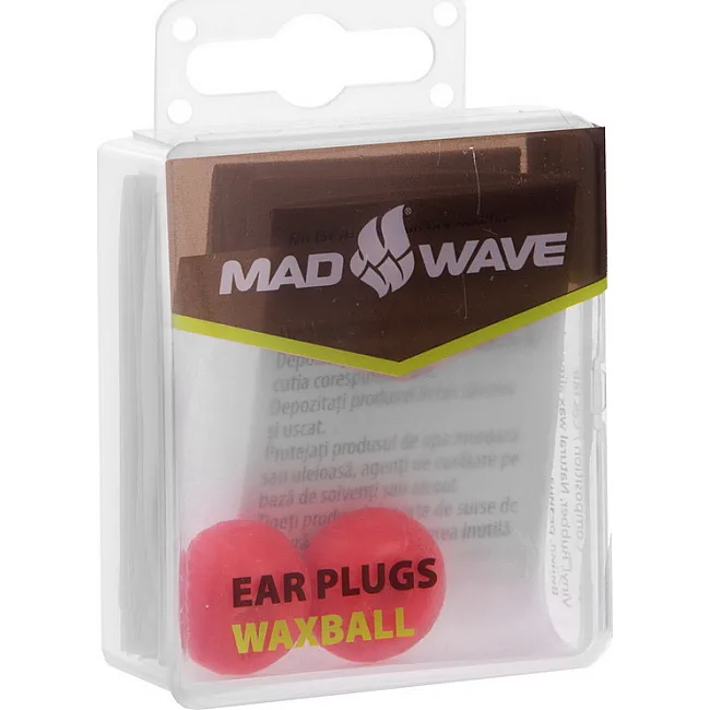 Беруши для плавания силиконовые Ear Plug MADWAVE M07170 см1 (Зеленый)