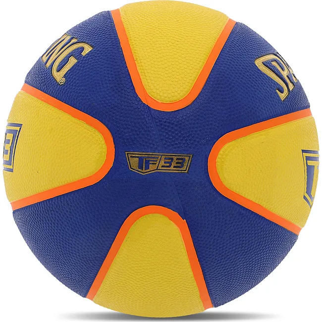 Баскетбольный мяч
 резиновый SPALDING TF-33 84352Y
 6