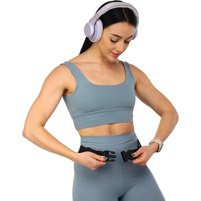 Сумка на пояс спортивная для бега с сенсорным экраном RUNNING WAISTPACK SP-SPORT
 GA-506 (Голубой)