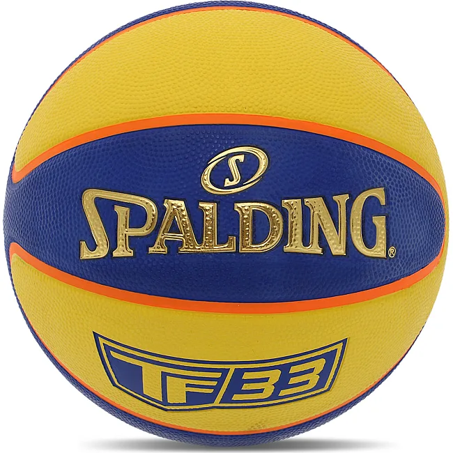 Баскетбольный мяч
 резиновый SPALDING TF-33 84352Y
 6