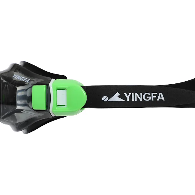 Очки для плавания взрослые YINGFA Y680AF (Черный-красный)