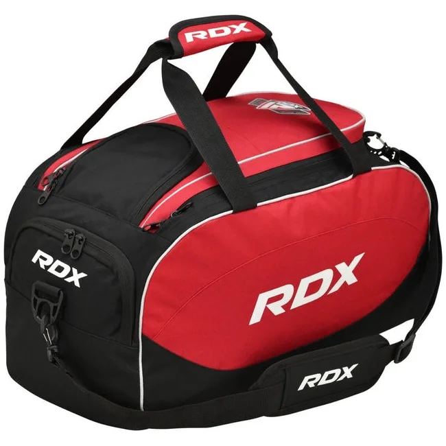 Спортивна сумка RDX R1 Duffel Bag with Backpack Straps Black/Red