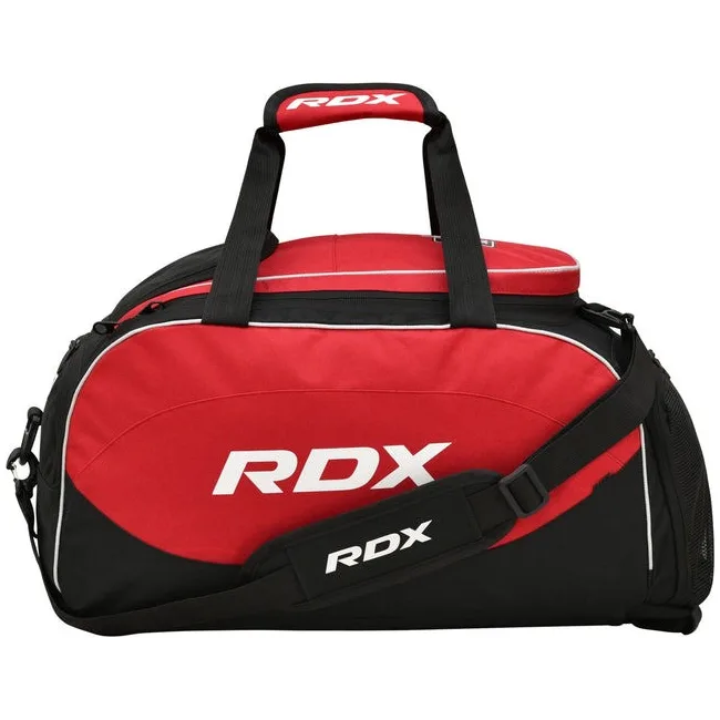 Спортивна сумка RDX R1 Duffel Bag with Backpack Straps Black/Red